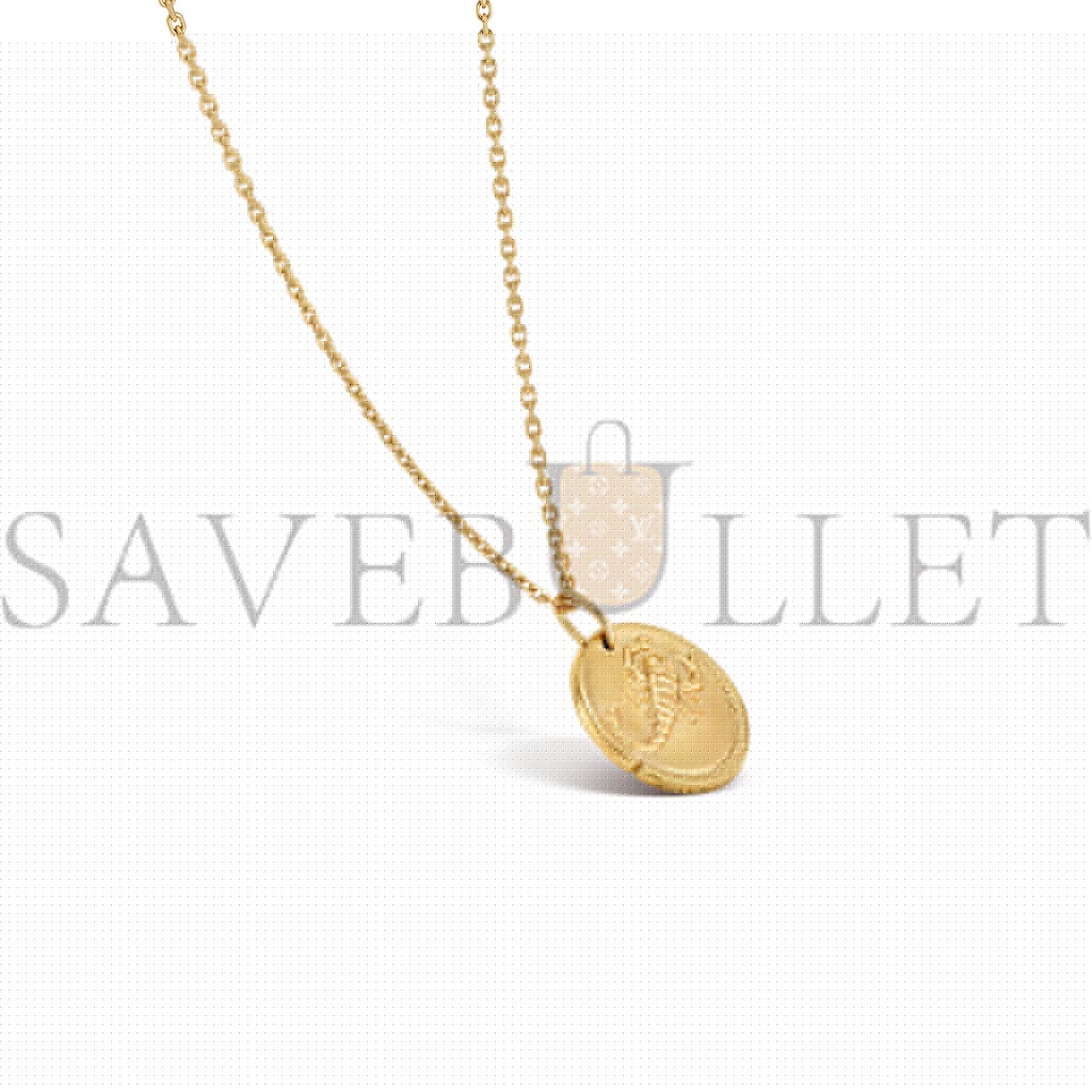 VAN CLEEF ARPELS ZODIAQUE MEDAL SCORPII (SCORPIO) - YELLOW GOLD  VCARP7SZ00